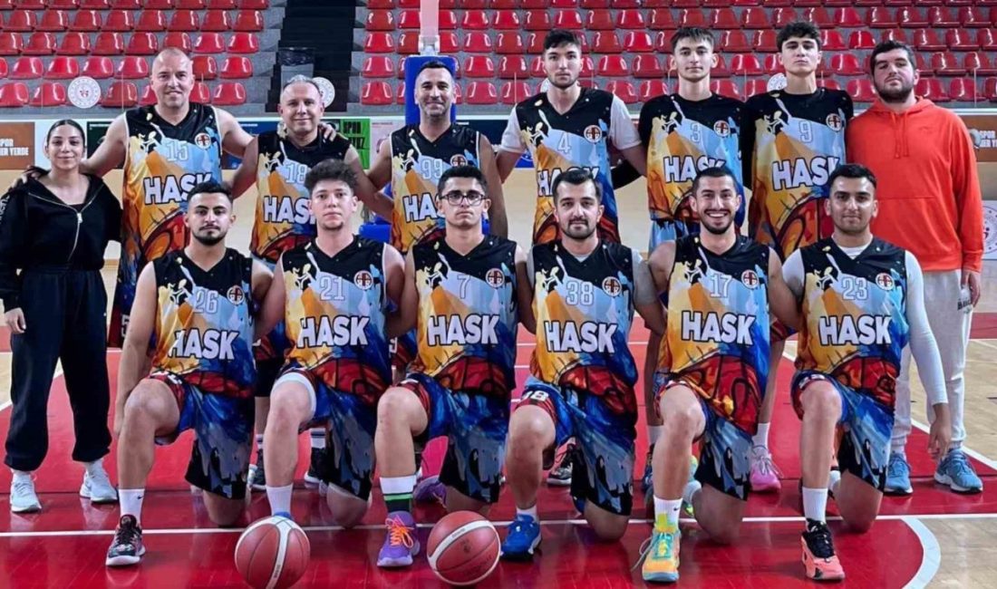 Kayseri Büyük ErkeklerBasketbol Ligi ekiplerinden Hasketbol SK; sezonun ilk maçında