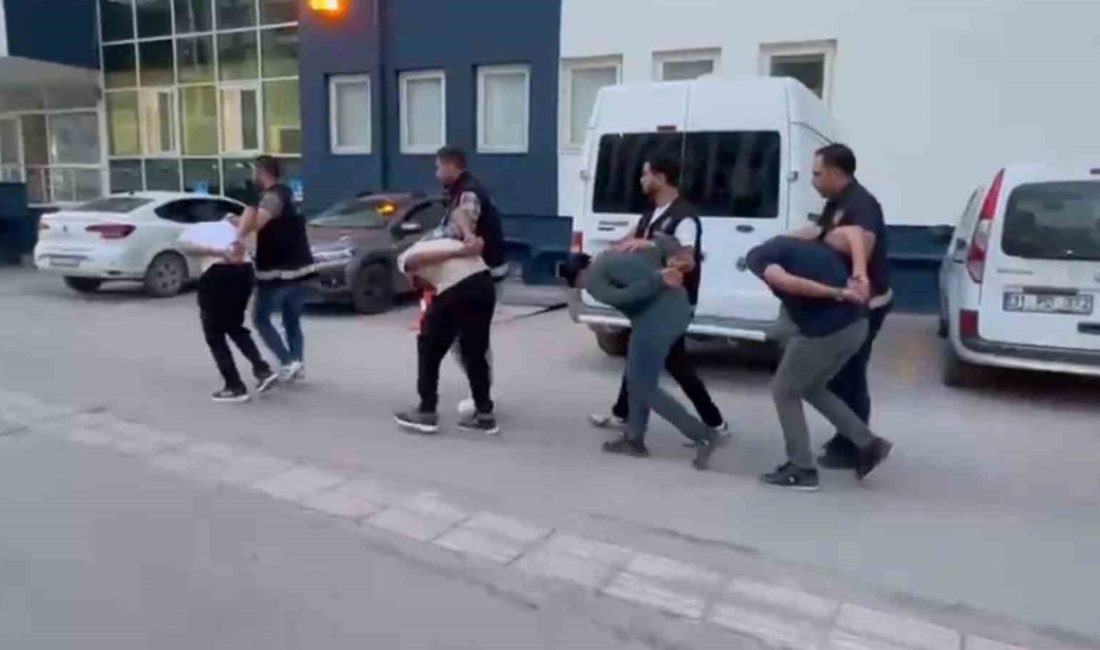 Hatay’ın İskenderun ilçesinde havaya rastgele silah sıkarak genel güvenliği tehlikeye