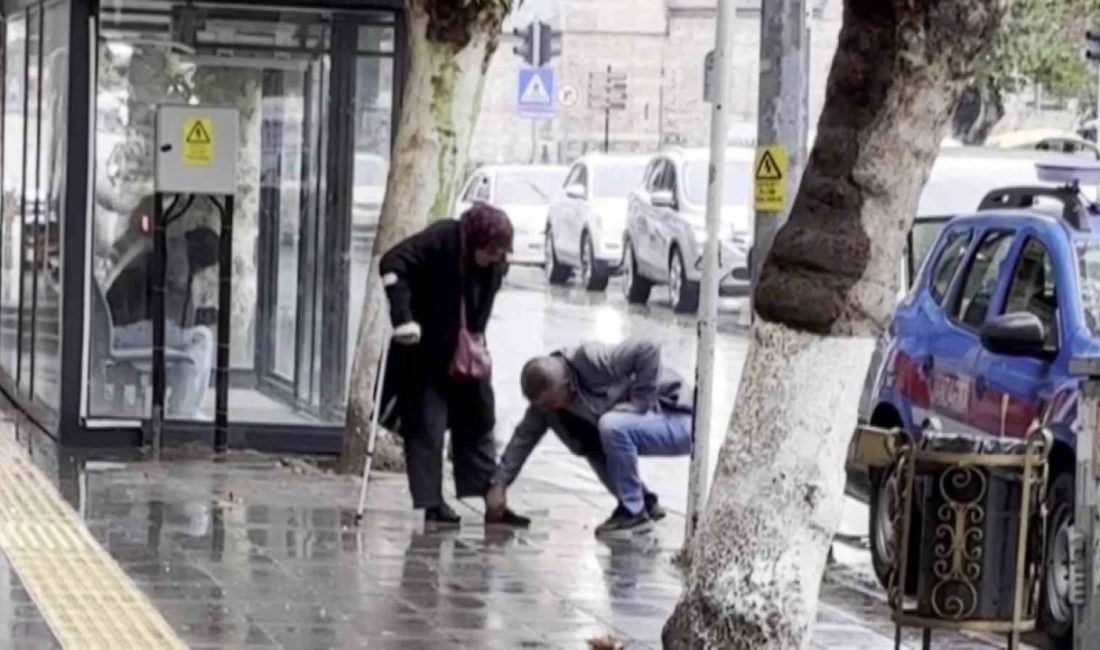 Amasya’da bir evladın annesine gösterdiği örnek davranış yürekleri ısıttı. Mezarlık