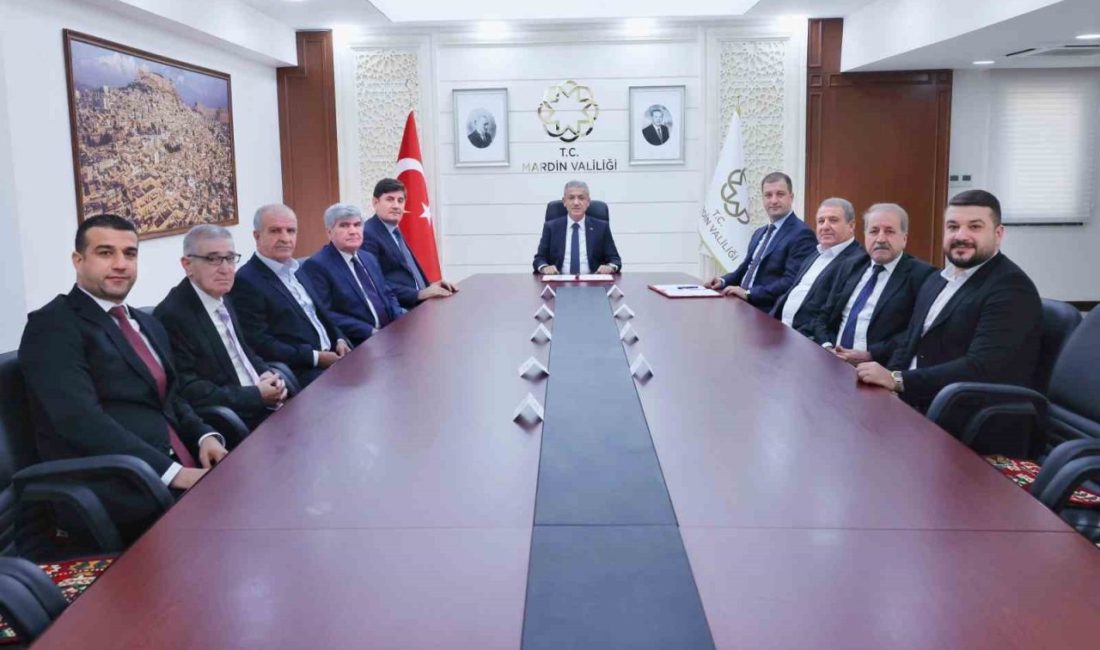 Mardin Valisi ve Büyükşehir Belediye Başkan Vekili Tuncay Akkoyun’un katılımıyla,