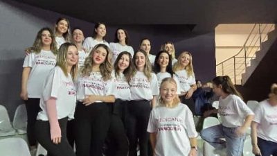 “Meme Kanseri Farkındalık Ayı” kapsamında Fenerbahçe Medicana-THY Spor Kulübü maçı