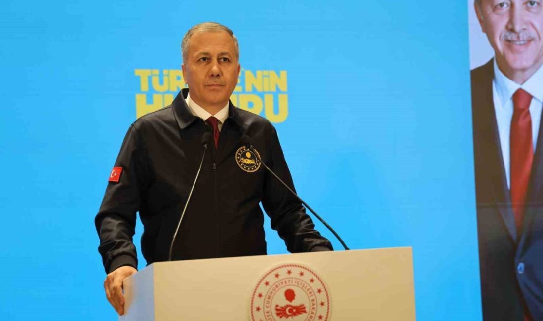 İçişleri Bakanı Ali Yerlikaya, “Türkiye’nin Huzuru Diyarbakır” toplantısında Terörsüz Türkiye’nin