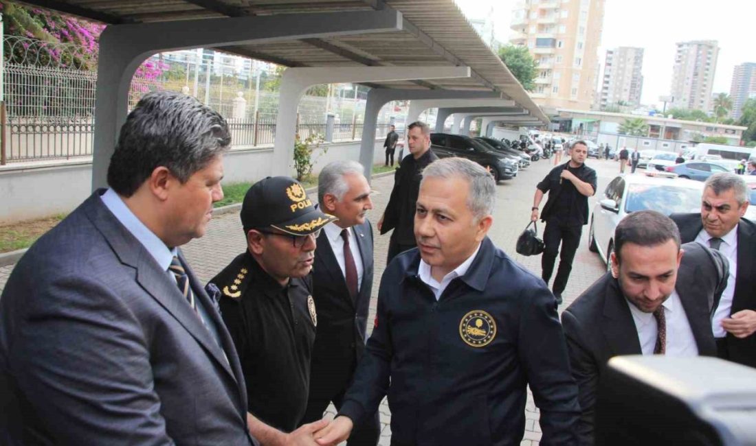 İçişleri Bakanı Ali Yerlikaya, “Mersin merkezli 10 ilde yapılan operasyonda