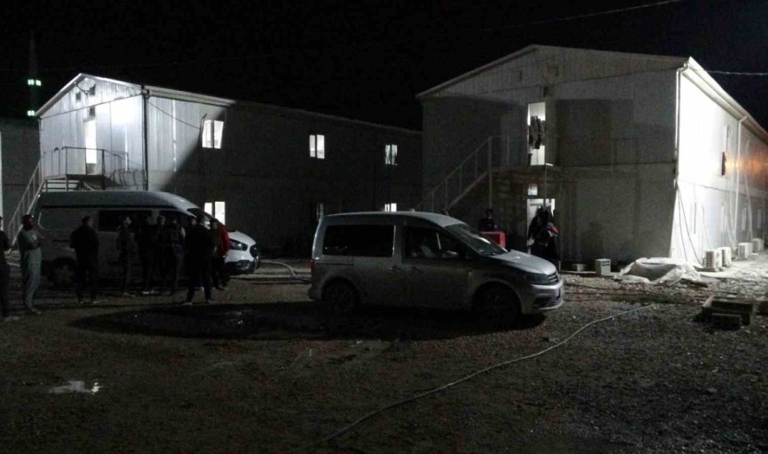 Malatya’da iki gün önce işe başladığı şantiyede rahatsızlanan bir işçi,