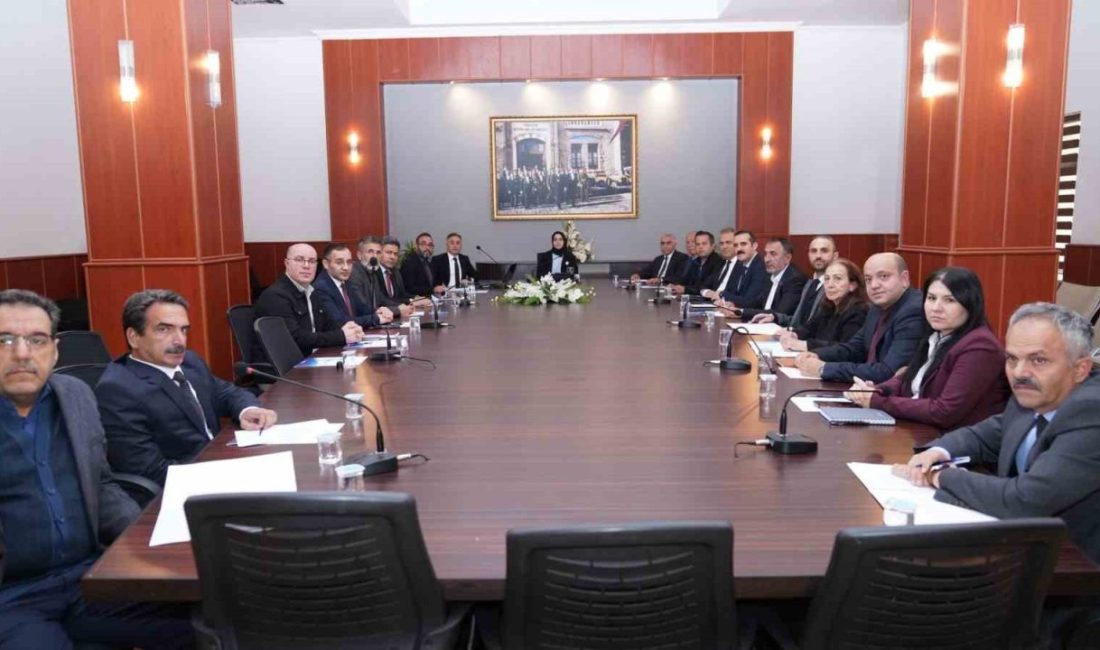 Erzurum İl İstihdam ve Mesleki Eğitim Kurulu yoğun gündemle toplandı.