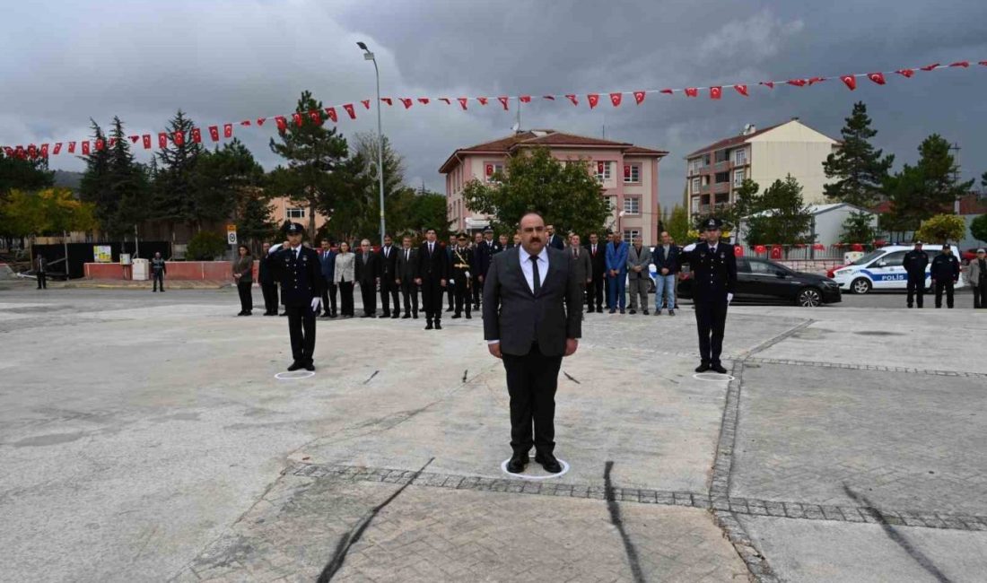 Eskişehir’in İnönü ilçesinde, 29 Ekim Cumhuriyet Bayramı’nın 102. yılı kutlama