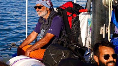 İsrail yönetimi, Gazze’ye insani yardım ulaştırmaya çalışırken alıkoyduğu Küresel Sumud