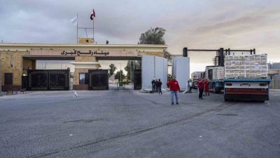 İsrail’in askeri yardım kuruluşu COGAT, Mısır ile Gazze arasındaki sınır