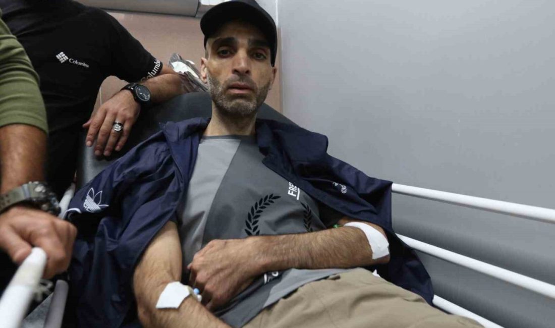İsrail’in Hamas ile vardığı esir takası anlaşması kapsamında serbest bırakılan