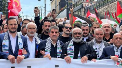 İsrail’in Filistin’e yönelik saldırıların 2’nci yıl dönümünde, Filistin’e Destek Platformu