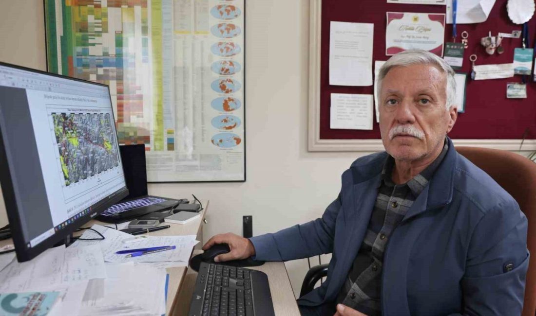 Fırat Üniversitesi Jeoloji Bölümü Öğretim Üyesi Prof. Dr. Ercan Aksoy,