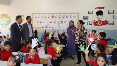 Adıyaman’ın Kahta Devlet Hastanesi Enfeksiyon Kontrol ve Atık Birimi tarafından