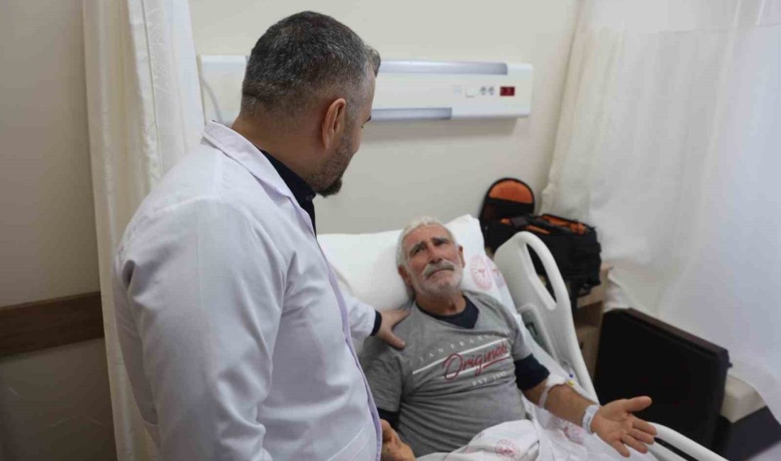 Konya’da kamyon üzerinden düşerek pelvis kemiği kırılan 67 yaşındaki Mehmet