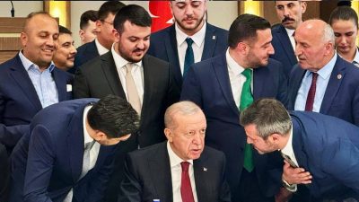 Karabük Belediye Başkanı Özkan Çetinkaya Ankara’da Cumhurbaşkanı Recep Tayyip Erdoğan