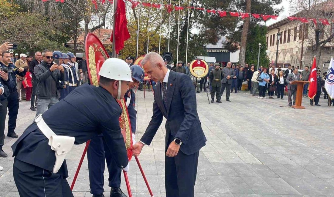 Karaman’da 29 Ekim Cumhuriyet Bayramı’nın 102. yılı kutlamaları çerçevesinde Cumhuriyet