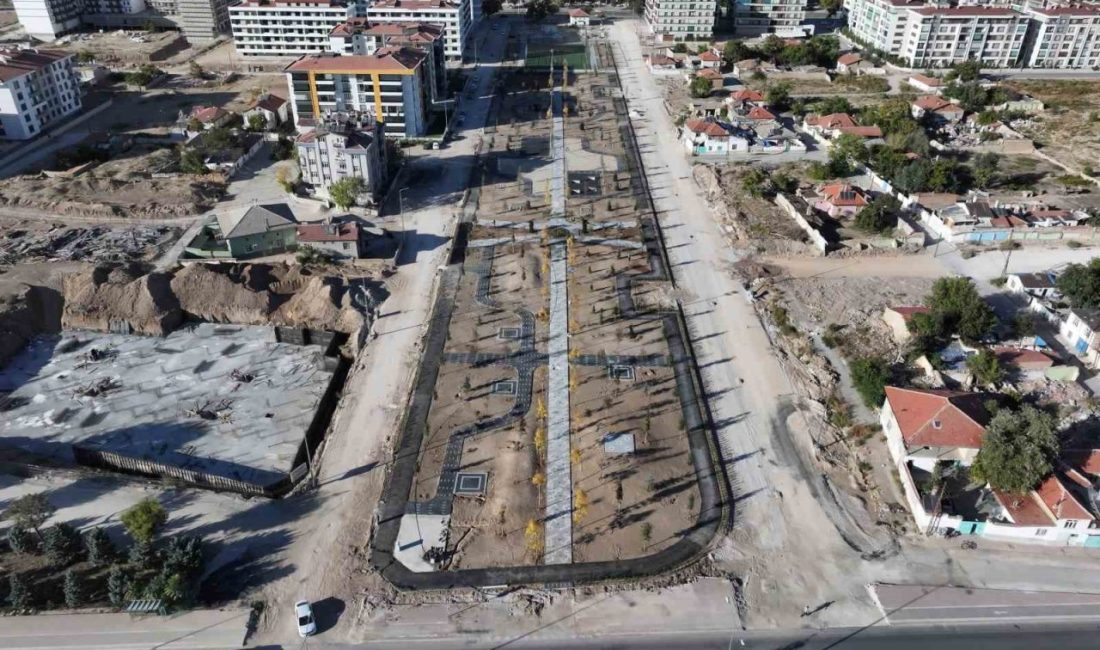 Konya’nın merkez Karatay İlçe Belediyesi, yeni nesil kuşak park çalışmaları