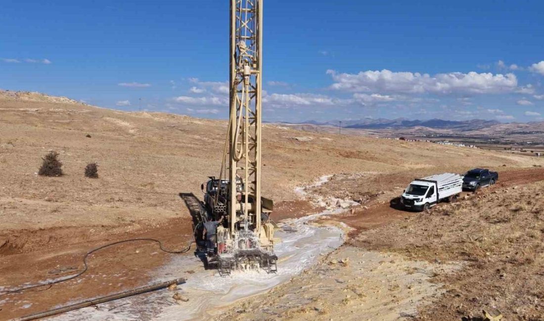 Karınca köyünde sondaj çalışmaları tamamlandı Elazığ İl Özel İdaresi 2025 yılı yatırım programında bulunan Kovancılar