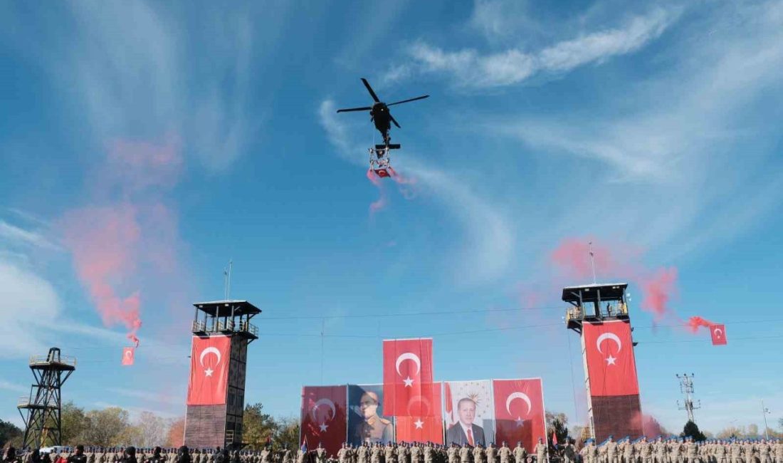 Kastamonu Jandarma Komando Eğitim Merkez Komutanlığı’nda 6 aylık eğitimlerini tamamlayan