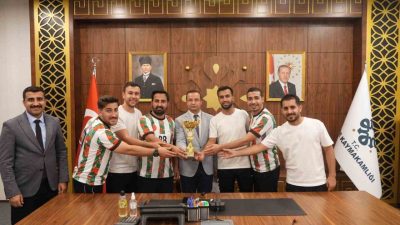 Cizre Kaymakamı Ahmet Vezir Baycar, İl Gençlik ve Spor Müdürlüğü