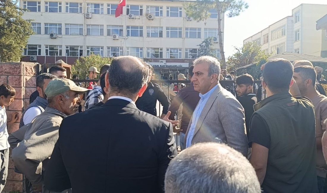 Kaymakamlık önünde cenaze eylemi Şanlıurfa’nın Hilvan ilçesinde kaybolduktan 2 gün sonra cesedi fıstık bahçesinde
