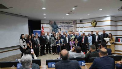 Kayseri Sanayi Odası (KAYSO) tarafından yılın ahisi seçilen iş insanı