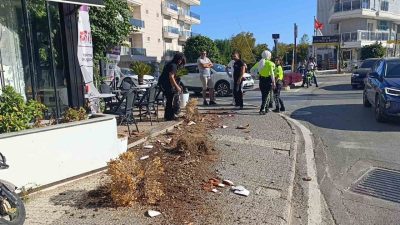 Antalya’nın Manavgat ilçesinde otomobile çarptıktan sonra olay yerinden kaçan alkollü
