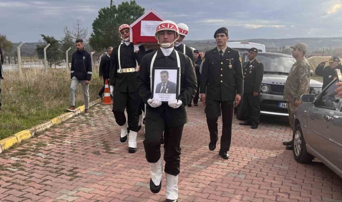 Tekirdağ’ın Hayrabolu ilçesinde hayatını kaybeden Kıbrıs gazisi Fahrettin Budur için