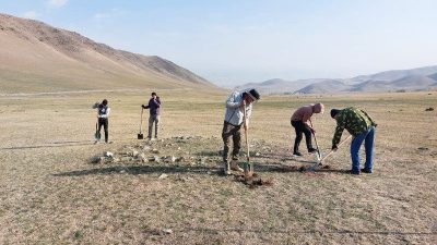 Kırgızistan’ın Çüy bölgesindeki yapılan arkeolojik kazı çalışmaları sonucunda erken Türk