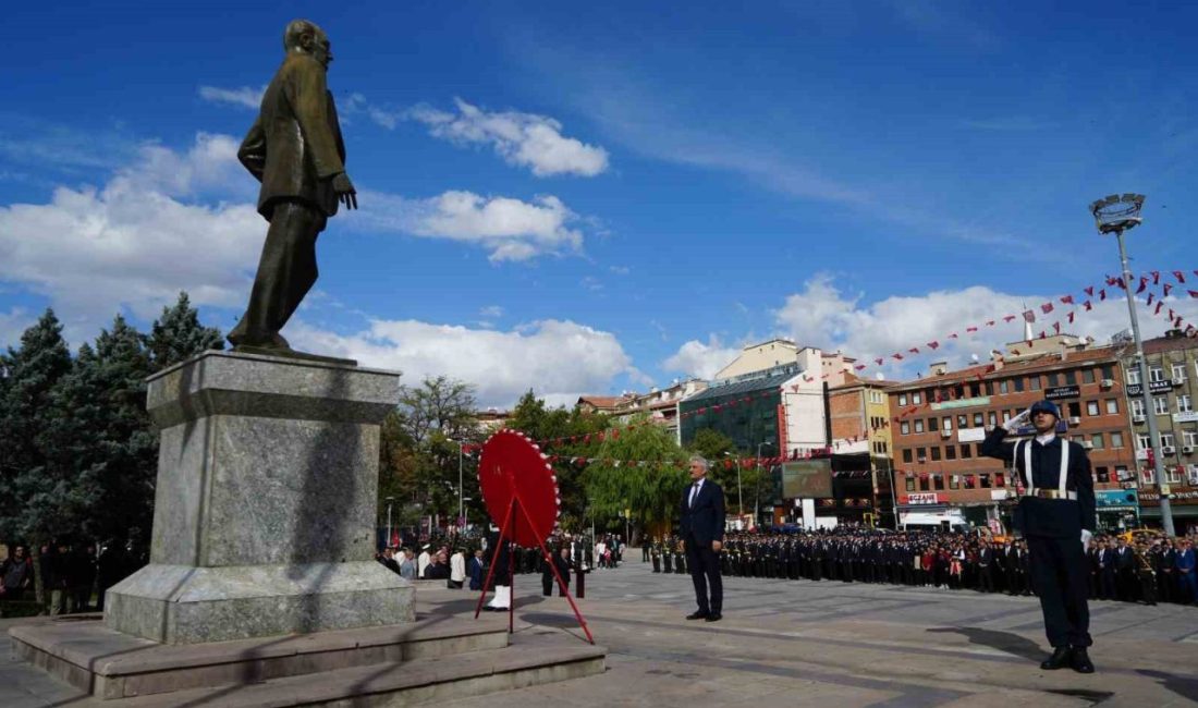 Kırıkkale’de, Cumhuriyet’in 102’nci yıl dönümü ve 29 Ekim Cumhuriyet Bayramı
