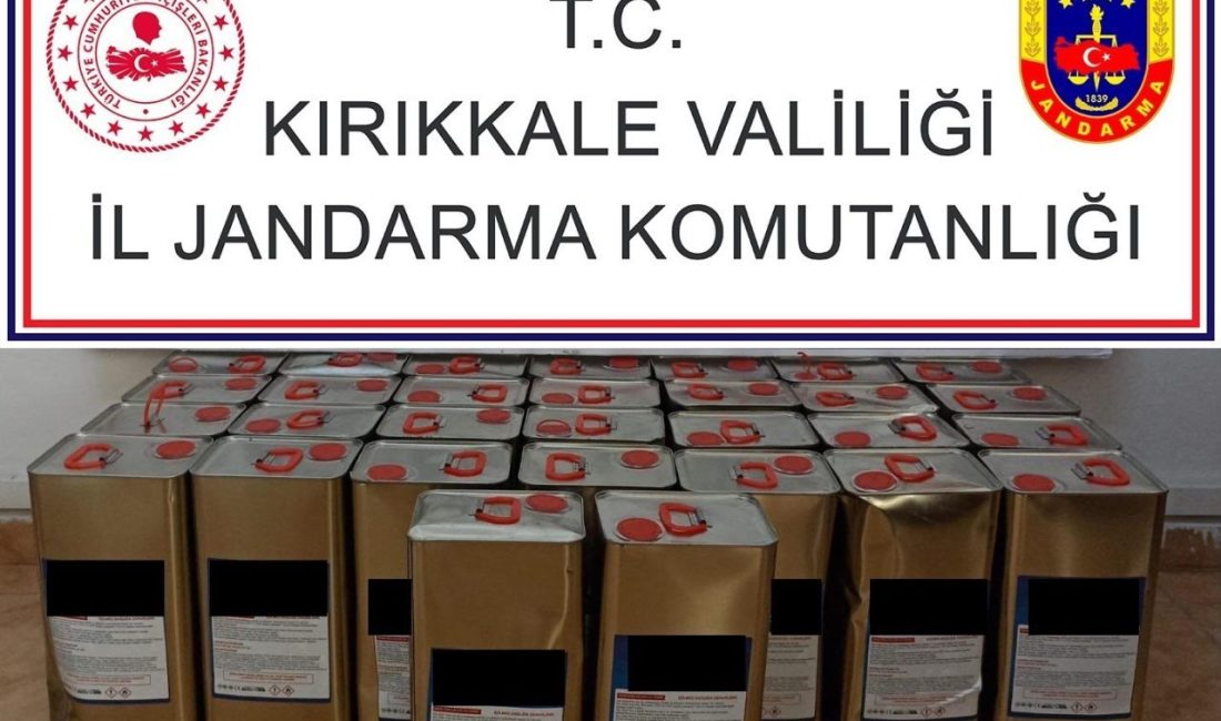 Kırıkkale’de kargo şubesinde 170 litre kaçak alkol ele geçirildi Kırıkkale’de jandarma ekipleri, bir kargo firmasının şubesinde 170 litre kaçak
