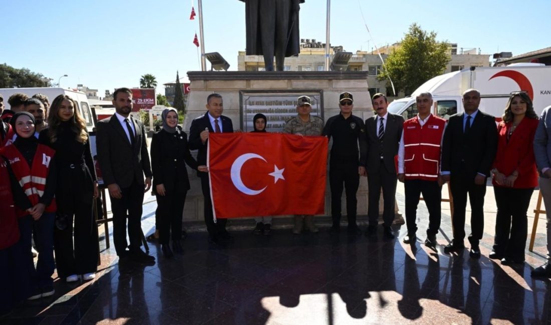 Türk Kızılay’ın 157. kuruluş yılı, Kilis’te düzenlenen etkinliklerle kutlandı. Cumhuriyet