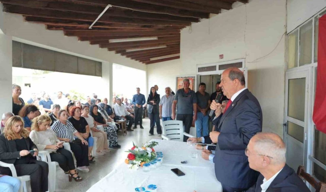 Kuzey Kıbrıs Türk Cumhuriyeti (KKTC) Cumhurbaşkanı Ersin Tatar, “Kıbrıs Türkü’nün