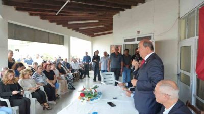 Kuzey Kıbrıs Türk Cumhuriyeti (KKTC) Cumhurbaşkanı Ersin Tatar, “Kıbrıs Türkü’nün