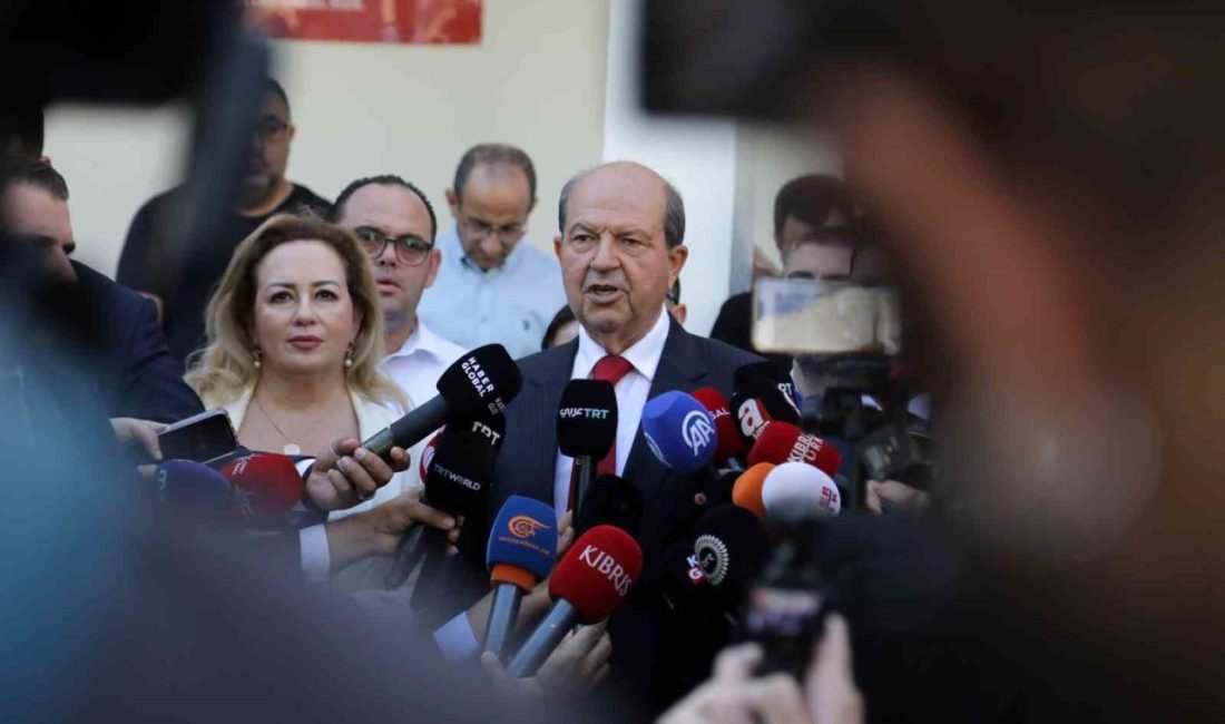 Kuzey Kıbrıs Türk Cumhuriyeti (KKTC) Cumhurbaşkanı Ersin Tatar, cumhurbaşkanlığı seçiminin