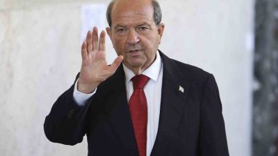 Kuzey Kıbrıs Türk Cumhuriyeti (KKTC) Cumhurbaşkanı Ersin Tatar, Güney Kıbrıs