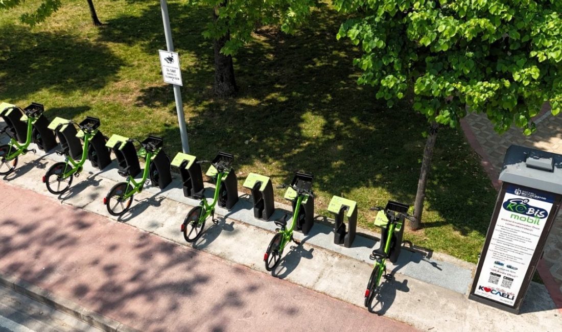 Kocaeli Akıllı Bisiklet Sistemi (KOBİS), uygun fiyatlı ve yaygın bisiklet