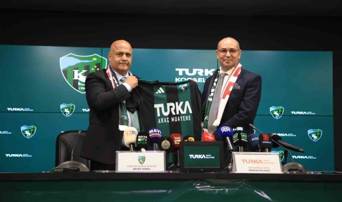 Kocaelispor, Turka Araç Muayene A.Ş. ile stadyum isim sponsorluk anlaşması