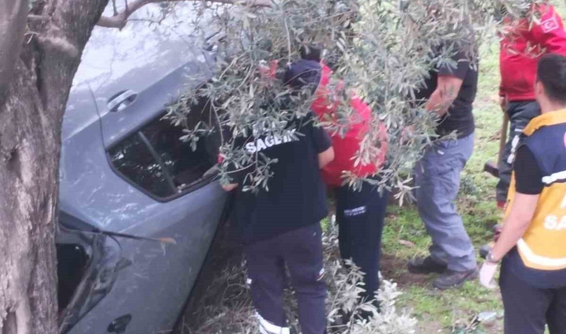 Balıkesir’in Havran ilçesi Köylüce Mevkii’nde meydana gelen trafik kazasında 2