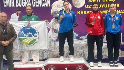 Körfez Gençlerbirliği Spor Kulübü, Bursa’da düzenlenen karate şampiyonasından 1’i gümüş,