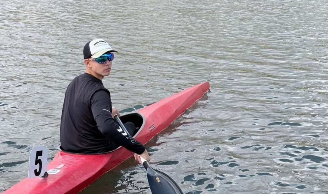 Muğla’nın Köyceğiz ilçesinden kano sporcusu Poyraz Yıldırım Milli Takım Gelişim