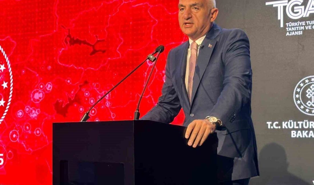 Kültür ve Turizm Bakanı Mehmet Nuri Ersoy, “İlk 9 ayda