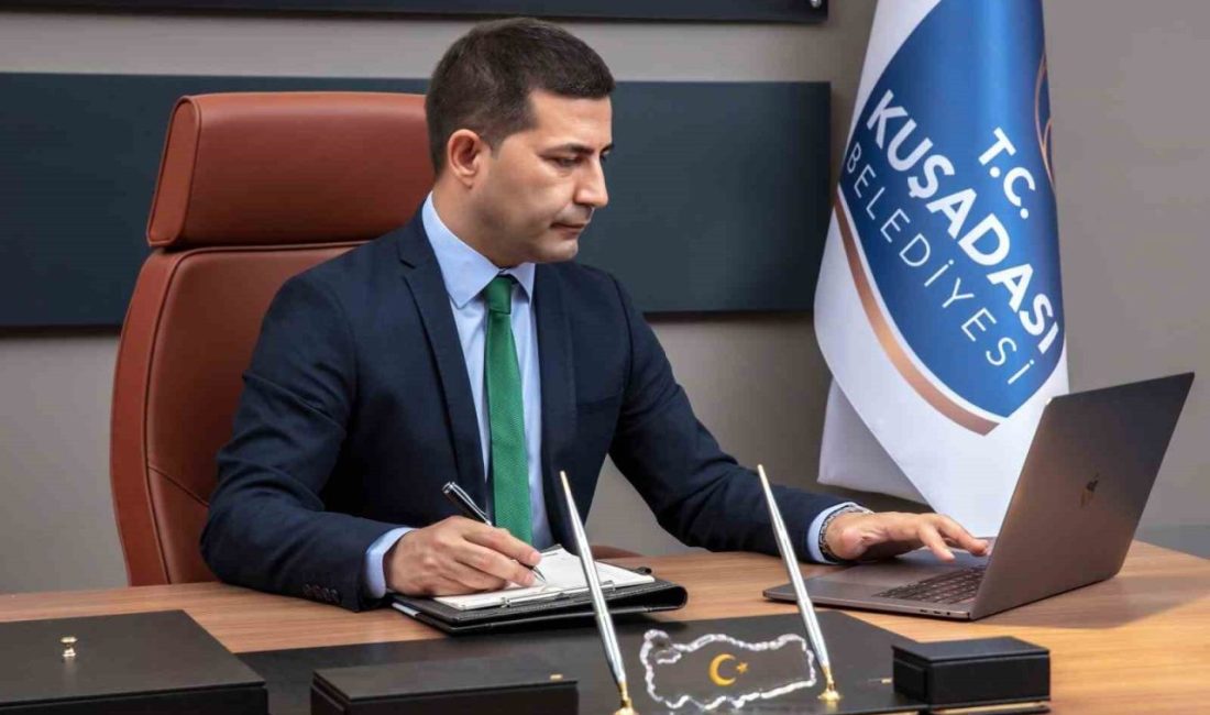 Kuşadası Belediye Başkanı Ömer Günel, Aydın’ın Efeler ilçesi Kalfaköy Mahallesi’nde