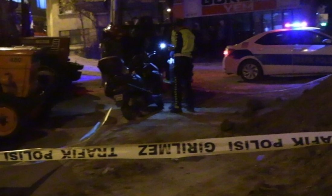 Kütahya’nın Tavşanlı ilçesinde meydana gelen motosiklet kazasında ağır yaralanan sürücünün