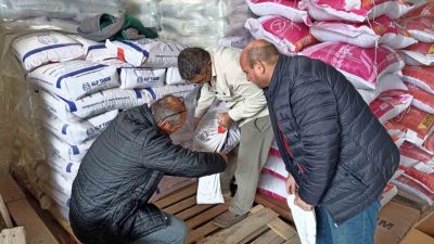 Kütahya İl Tarım ve Orman Müdürlüğü personelleri tarafından hububat ekimi