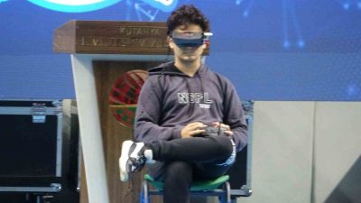 Kazakistan’da düzenlenen yarışmada, sıfırdan tasarladığı dron ile birincilik elde eden