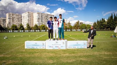 Kayserili okçu Kutay Tek; 2025 Açık Hava Türkiye Şampiyonası’nda bir