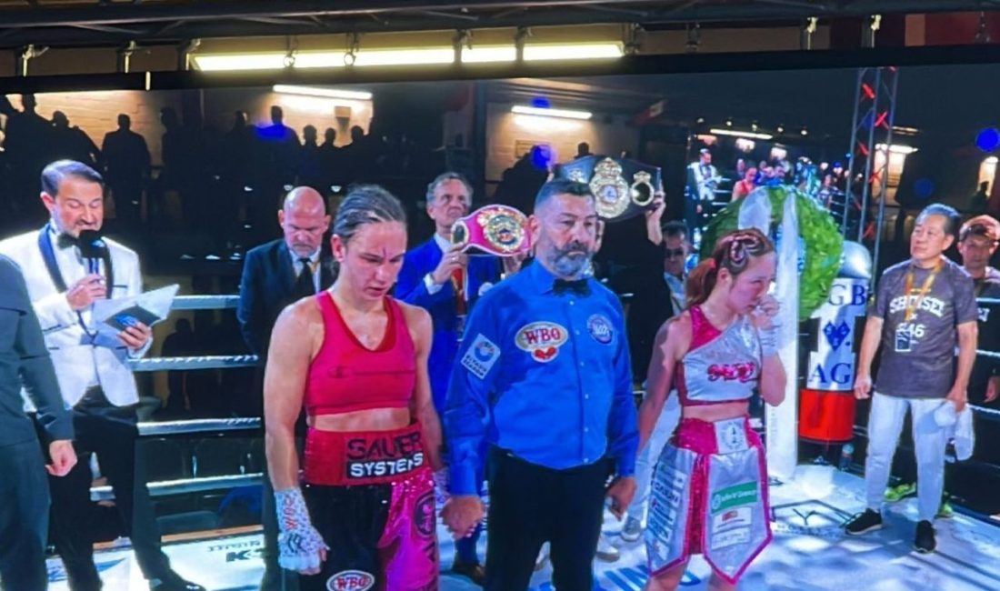 Levent Çukur, Türk profesyonel boks tahinin ilk orta hakemi oldu Almanya’nın Hamburg kentinde düzenlenen Dünya Boks Organizasyonu (WBO) ve Dünya