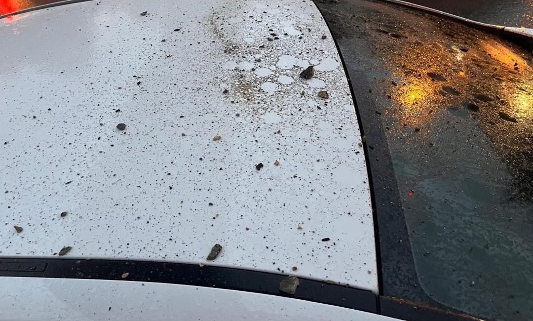 Kırklareli’nin Lüleburgaz ilçesinde E-5 kara yolu üzerindeki üst geçitten kopan