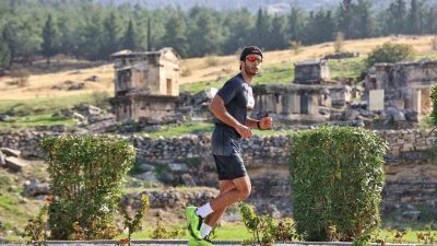 Bu yıl ilk kez düzenlenen Lykos Yarı Maratonu, Pamukkale’nin güzel