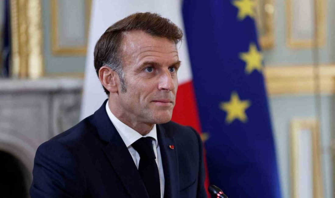 Fransa Cumhurbaşkanı Emmanuel Macron’un, İsrail ve Hamas arasında varılan ateşkes